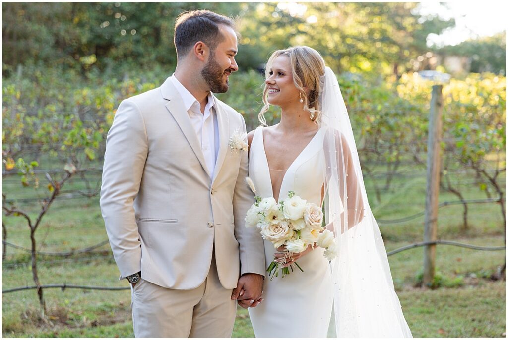 Couple portraits at Koury Farms wedding venue in North Georgia